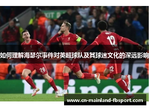如何理解海瑟尔事件对英超球队及其球迷文化的深远影响