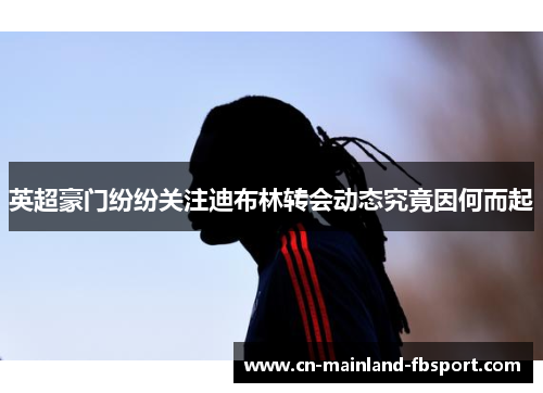 英超豪门纷纷关注迪布林转会动态究竟因何而起